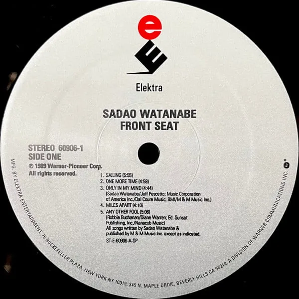 Sadao Watanabe – Front Seat
