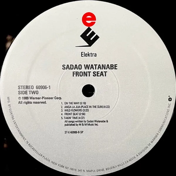 Sadao Watanabe – Front Seat