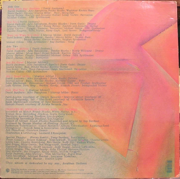 David Sanborn – Voyeur