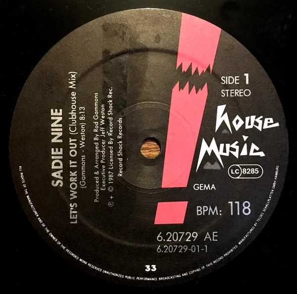 Sadie Nine – Let’s Work It Out
