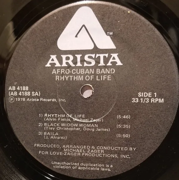 Love Childs Afro Cuban Blues Band – Rhythm Of Life