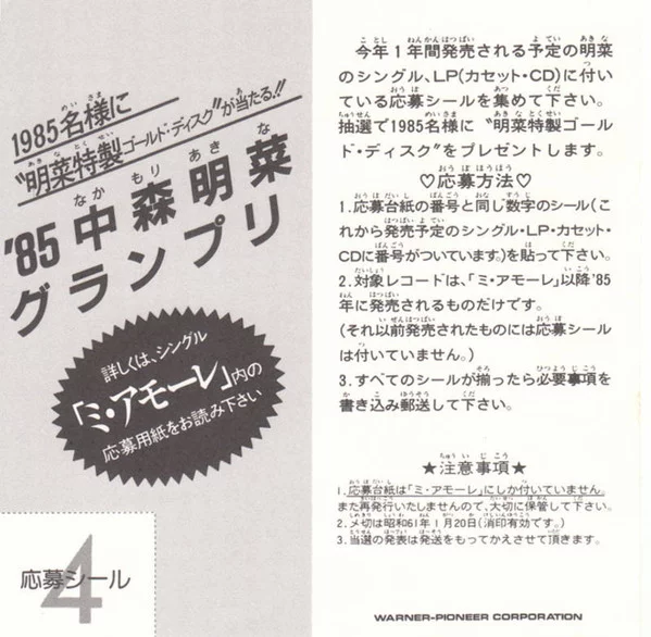 Akina Nakamori – D404ME