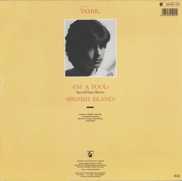 Tamir – I’m A Fool (Special Dance Remix)