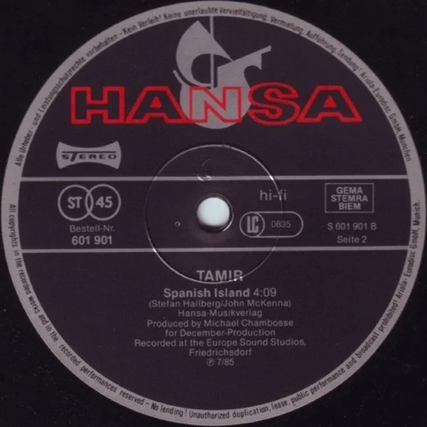 Tamir – I’m A Fool (Special Dance Remix)