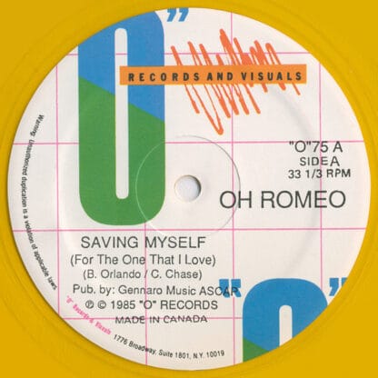 Oh Romeo - Saving Myself (For The One That I Love)