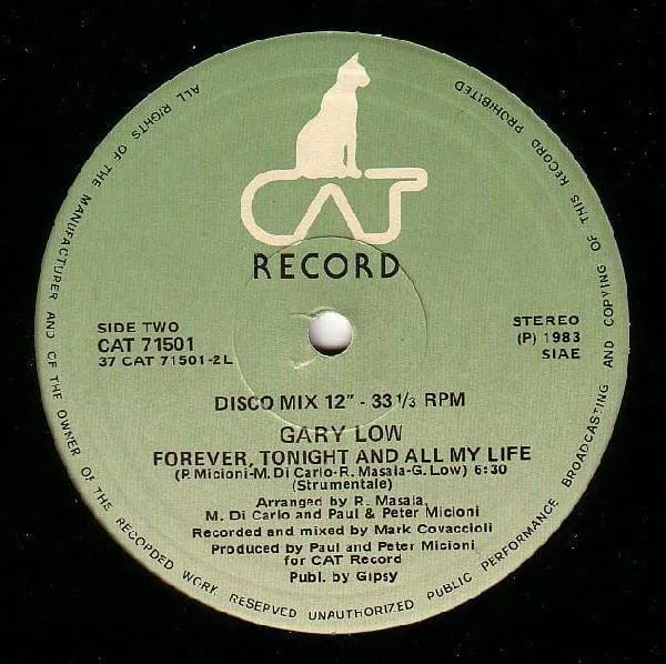 Gary Low – Forever, Tonight And All My Life