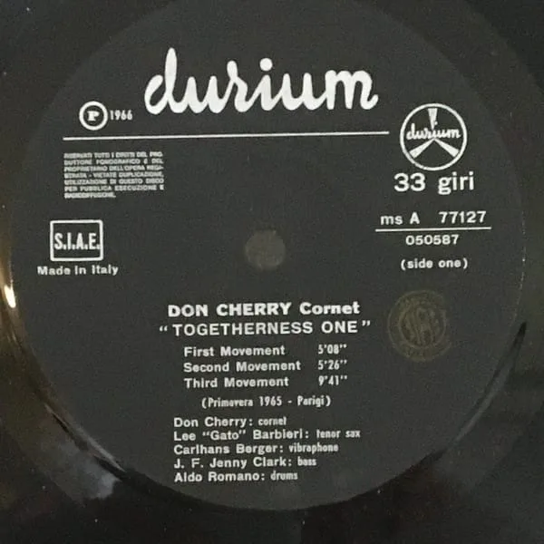 Don Cherry – Togetherness
