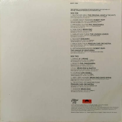 Various - First Edition - Image 2