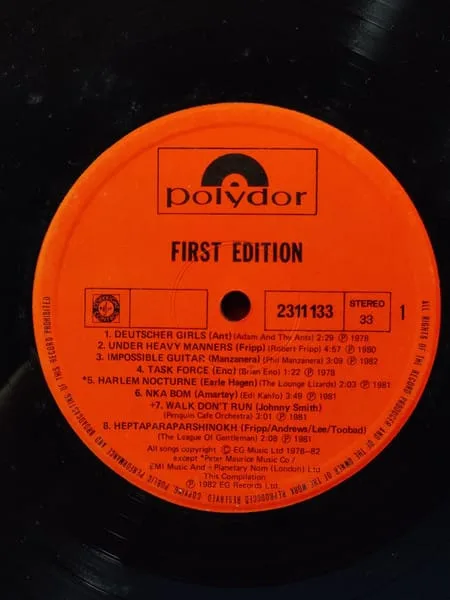 Various – First Edition