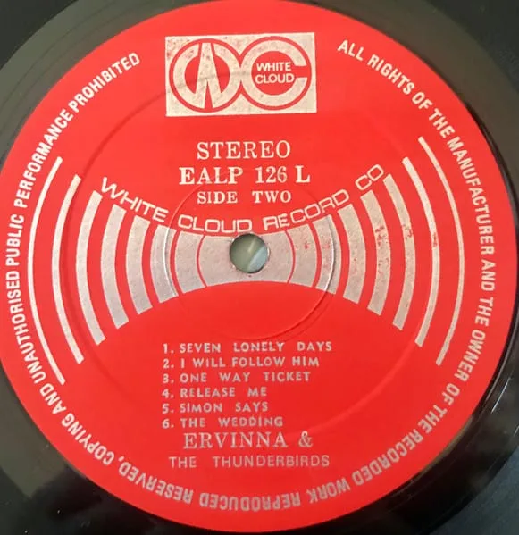 Ervinna & The Thunderbirds – Golden Hits Of 20th Century Vol. 1