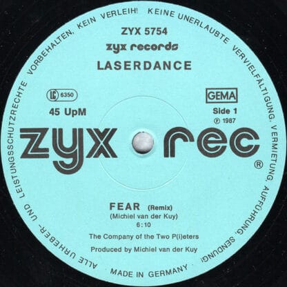 Laserdance - Fear (Remix) / Battle Cry - Image 3