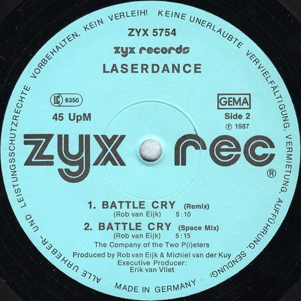 Laserdance – Fear (Remix) / Battle Cry