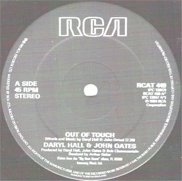 Daryl Hall & John Oates – Out Of Touch