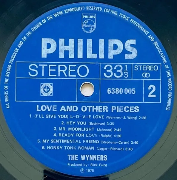 Wynners – Love And Other Pieces
