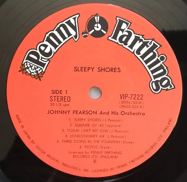 Johnny Pearson & His Orchestra – Sleepy Shores