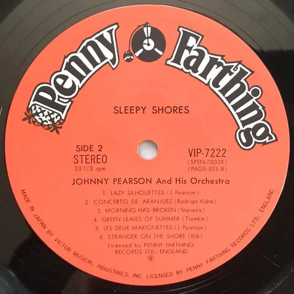 Johnny Pearson & His Orchestra – Sleepy Shores