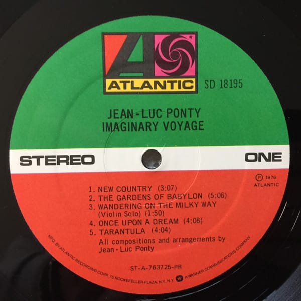 Jean-Luc Ponty – Imaginary Voyage