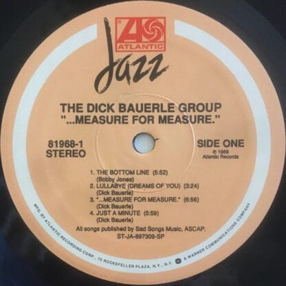 Dick Bauerle Group - ...Measure For Measure - Image 3