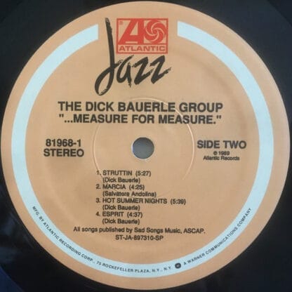 Dick Bauerle Group - ...Measure For Measure - Image 4