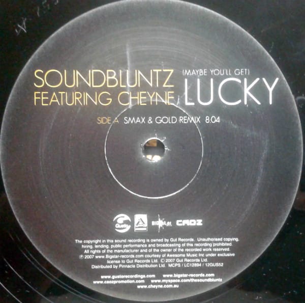 The Sound Bluntz Featuring Cheyne Coates - (Maybe You'll Get) Lucky - Image 3