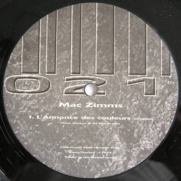 Mac Zimms – L’Annonce Des Couleurs (Vincent De Moor Remix)