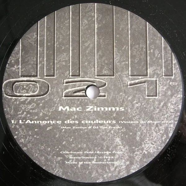 Mac Zimms – L’Annonce Des Couleurs (Vincent De Moor Remix)