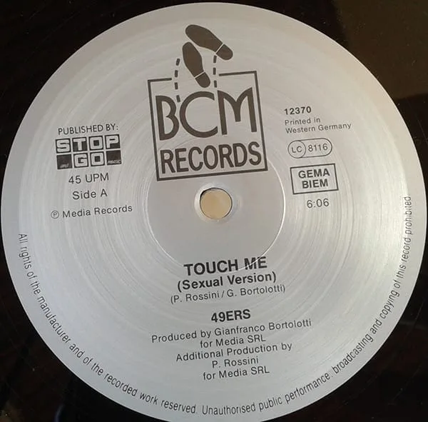 49ers – Touch Me