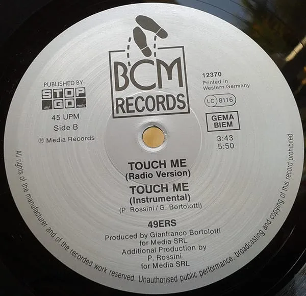 49ers – Touch Me