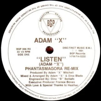 Adam X – Listen