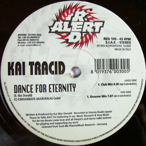 Kai Tracid – Dance For Eternity