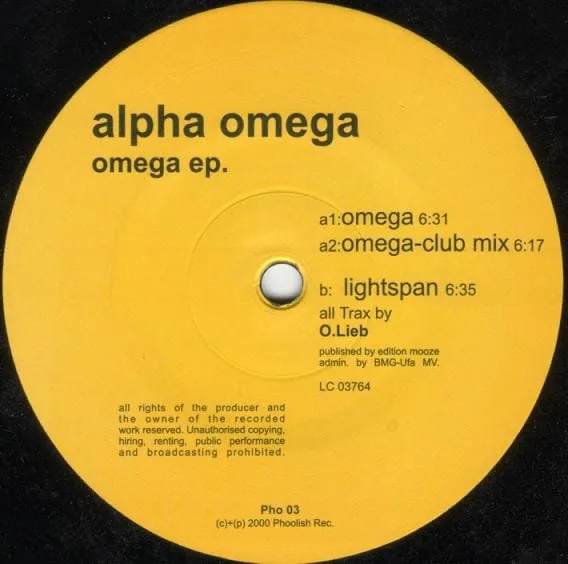 Alpha Omega – Omega EP.