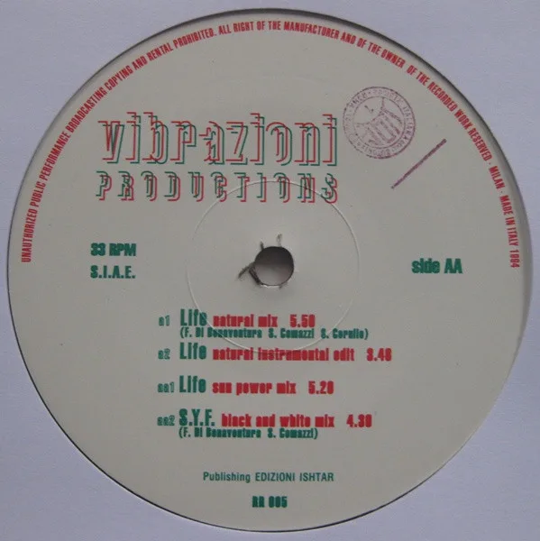 Vibrazioni Productions – Life