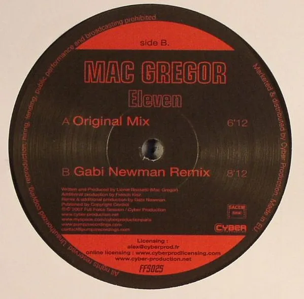 Mac Gregor – Eleven