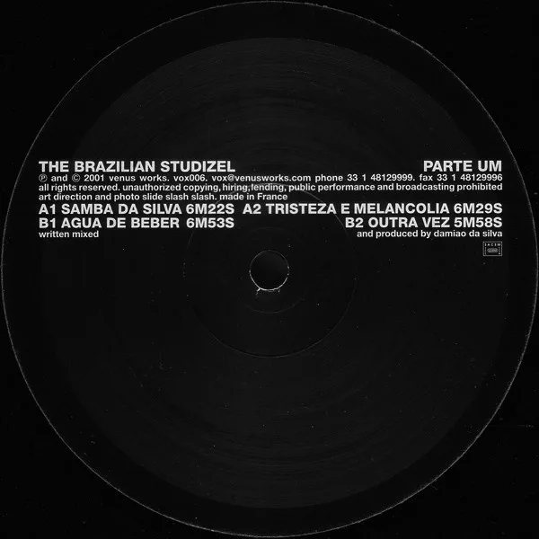 Damiao Da Silva – The Brazilian Studizel (Parte Um)