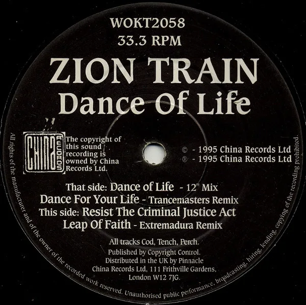 Zion Train - Dance Of Life - Image 3