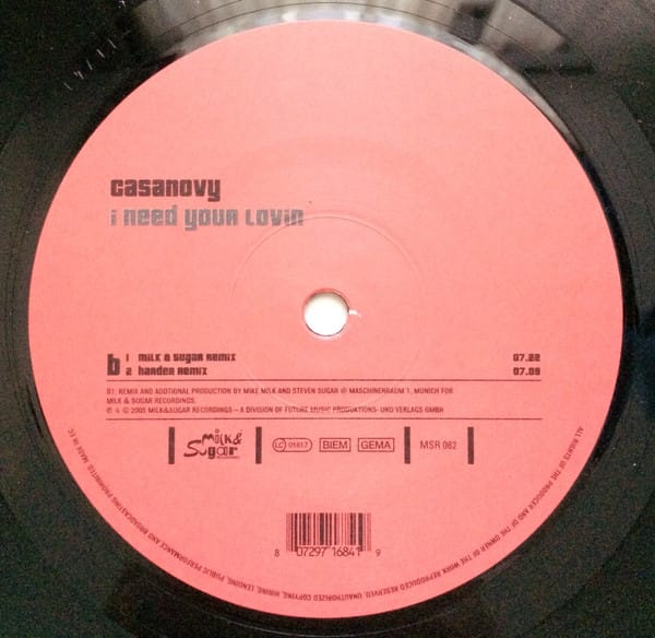 Casanovy - I Need Your Lovin' - Image 4