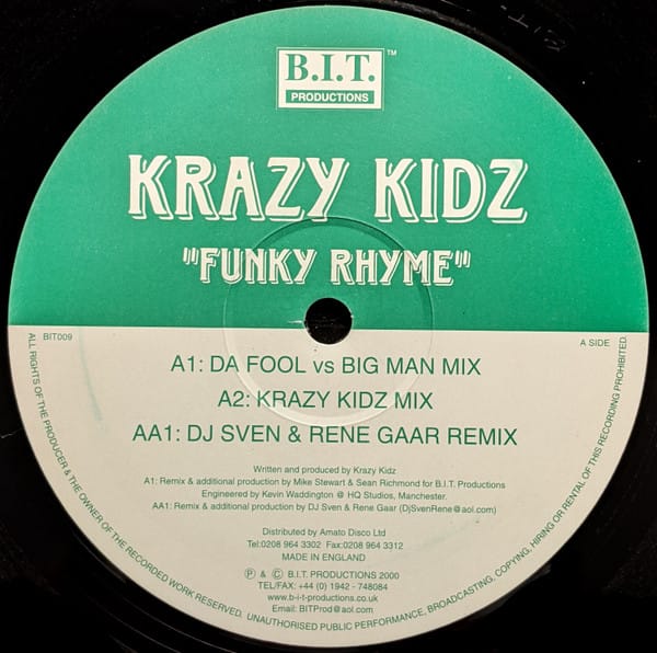 Krazy Kidz - Funky Rhyme