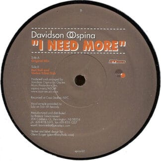 Davidson Ospina - I Need More