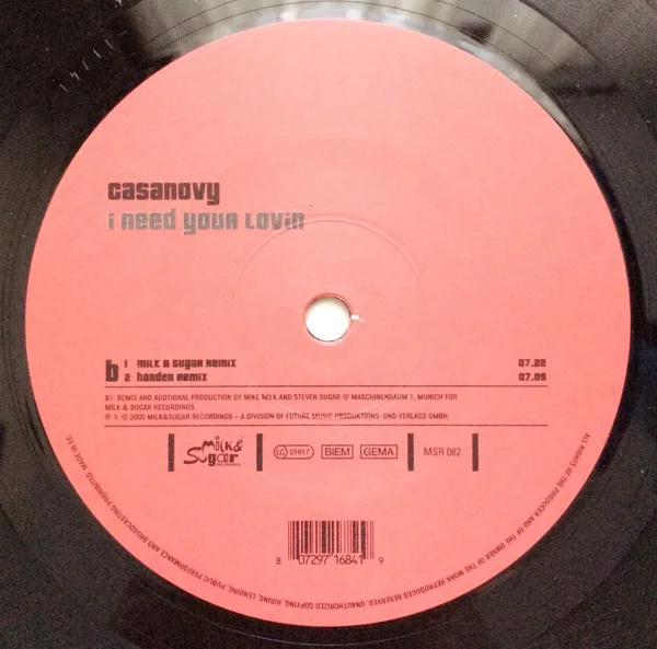 Casanovy - I Need Your Lovin' - Image 3