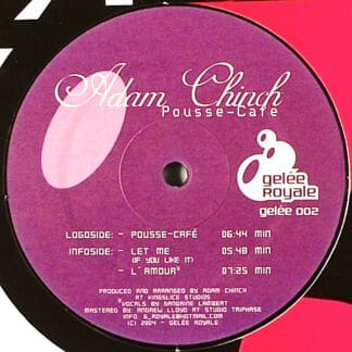 Adam Chinch - Pousse-Café