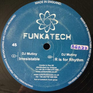 DJ Mutiny - Irresistable / R Is For Rhythm