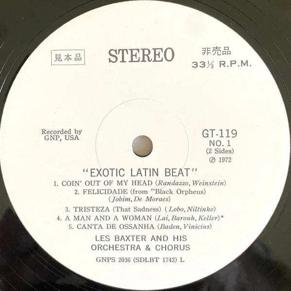 Les Baxter, His Chorus And Orchestra - Exotic Latin Beat - Image 3
