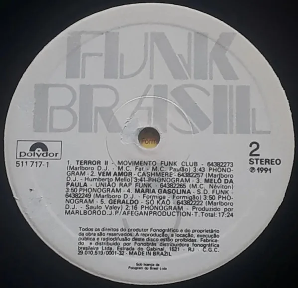 Various - Marlboro D.J. Apresenta Funk Brasil 3 - Image 4