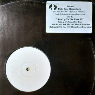 Mr. G - Step Up To The Plate E.P.