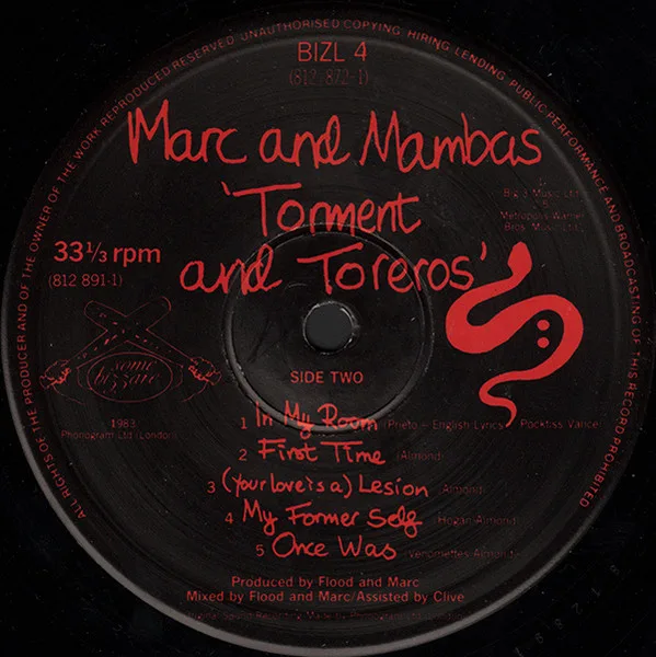 Marc And The Mambas - Torment And Toreros - Image 6