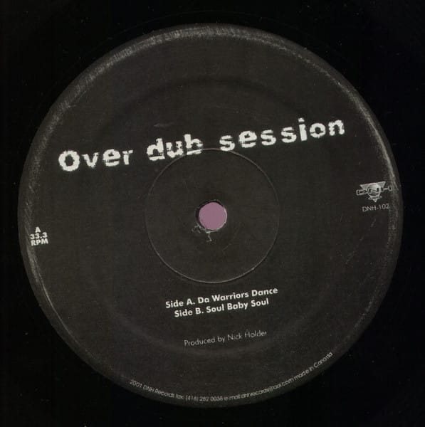 Nick Holder - Over Dub Session